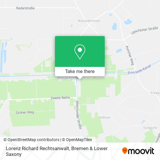 Lorenz Richard Rechtsanwalt map
