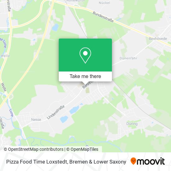 Pizza Food Time Loxstedt map
