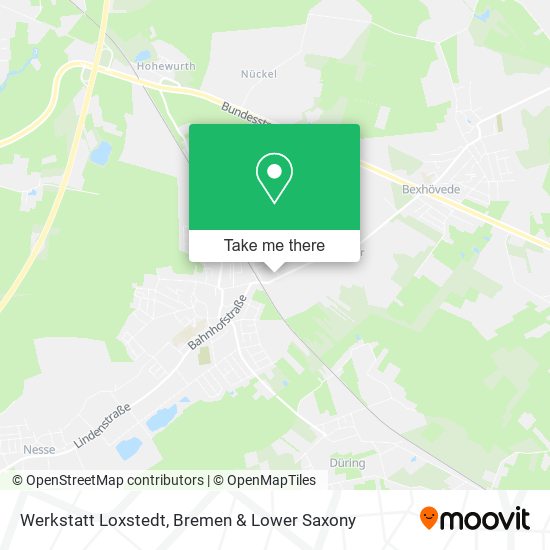 Werkstatt Loxstedt map