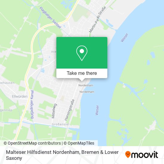 Malteser Hilfsdienst Nordenham map