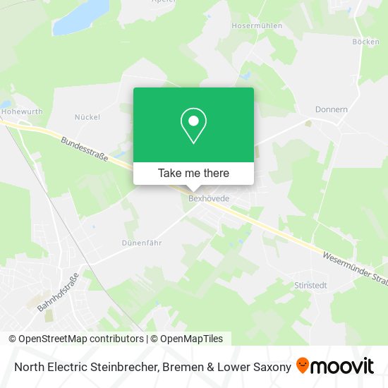 North Electric Steinbrecher map