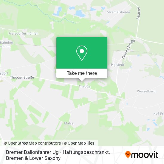 Bremer Ballonfahrer Ug - Haftungsbeschränkt map