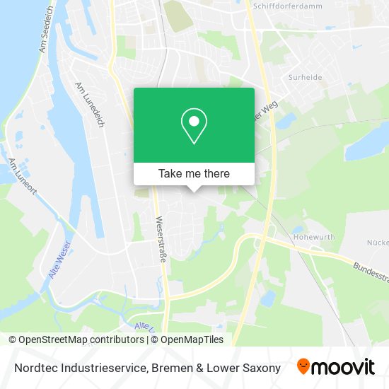 Nordtec Industrieservice map