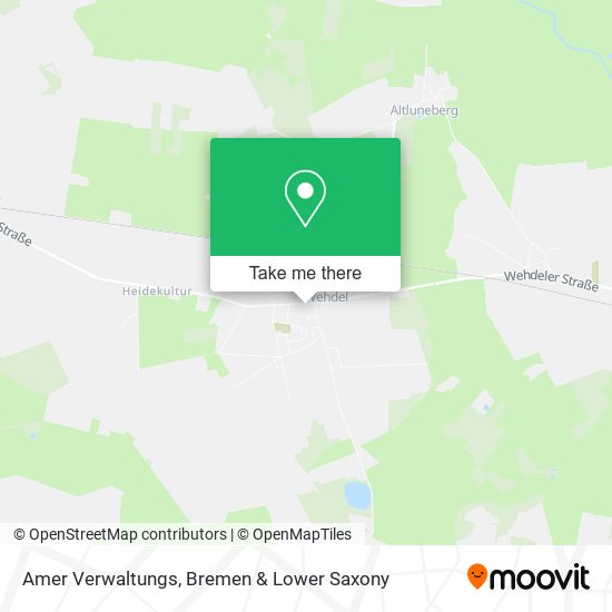 Amer Verwaltungs map
