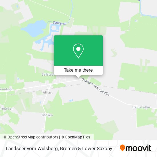 Landseer vom Wulsberg map