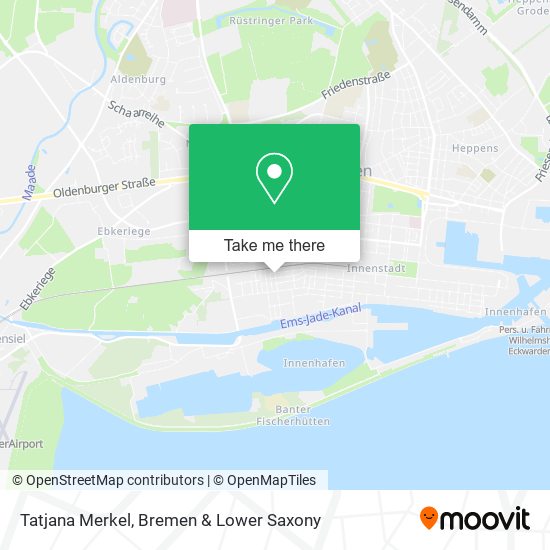 Tatjana Merkel map