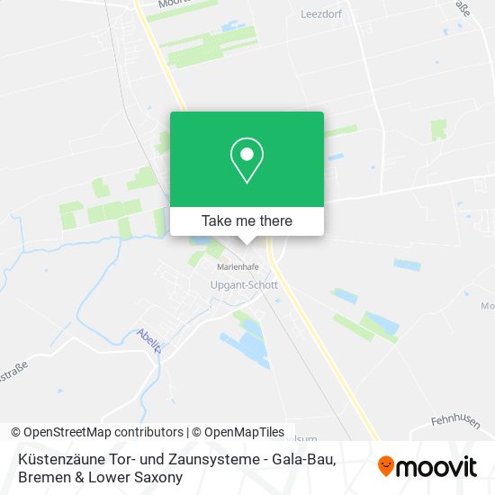 Küstenzäune Tor- und Zaunsysteme - Gala-Bau map