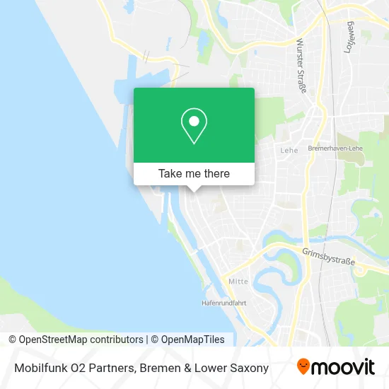 Mobilfunk O2 Partners map