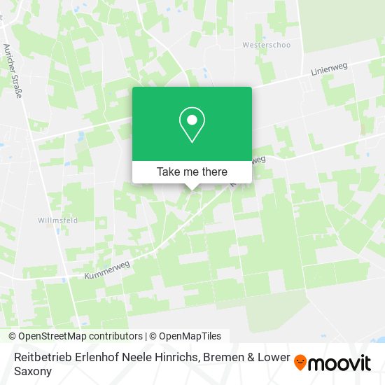 Reitbetrieb Erlenhof Neele Hinrichs map