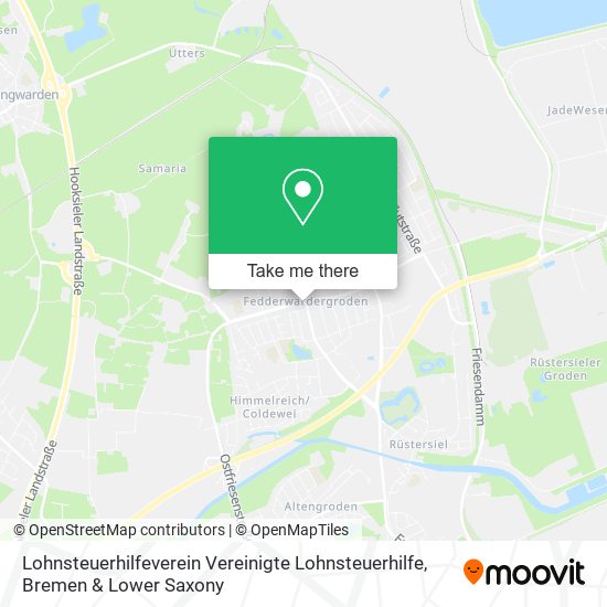 Lohnsteuerhilfeverein Vereinigte Lohnsteuerhilfe map