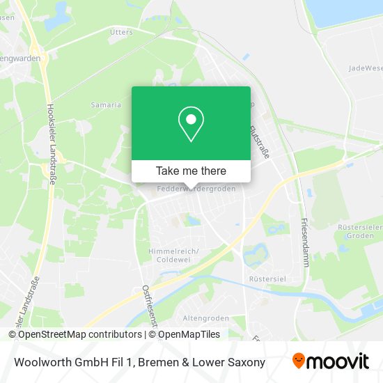 Woolworth GmbH Fil 1 map