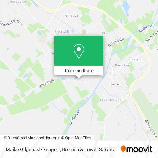 Maike Gilgenast-Geppert map