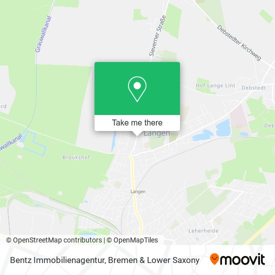 Bentz Immobilienagentur map