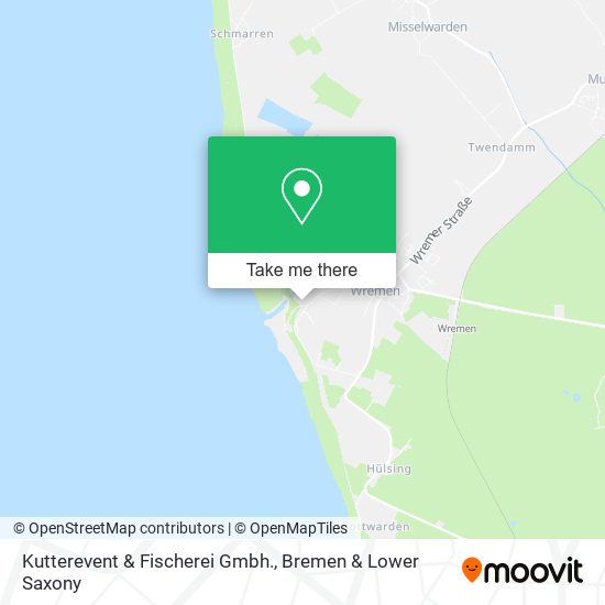 Kutterevent & Fischerei Gmbh. map