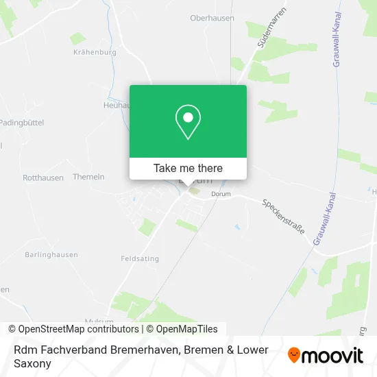 Rdm Fachverband Bremerhaven map