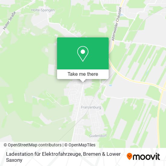 Ladestation für Elektrofahrzeuge map