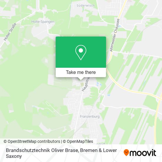 Brandschutztechnik Oliver Brase map