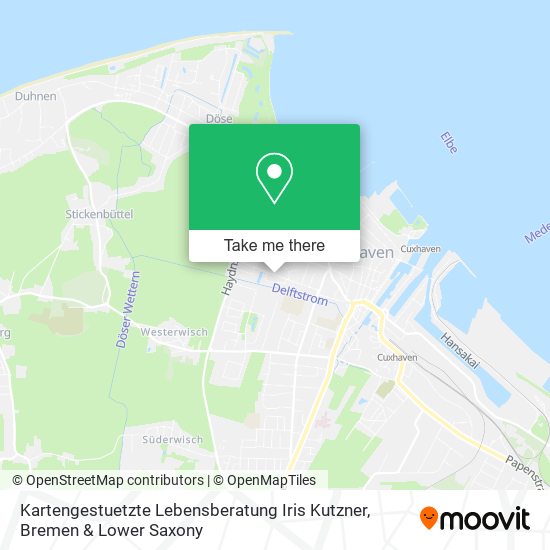 Kartengestuetzte Lebensberatung Iris Kutzner map