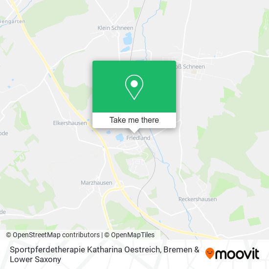 Sportpferdetherapie Katharina Oestreich map