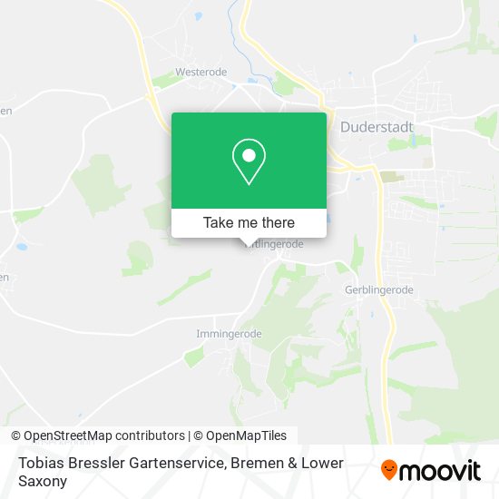 Tobias Bressler Gartenservice map