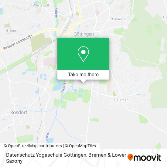 Datenschutz Yogaschule Göttingen map