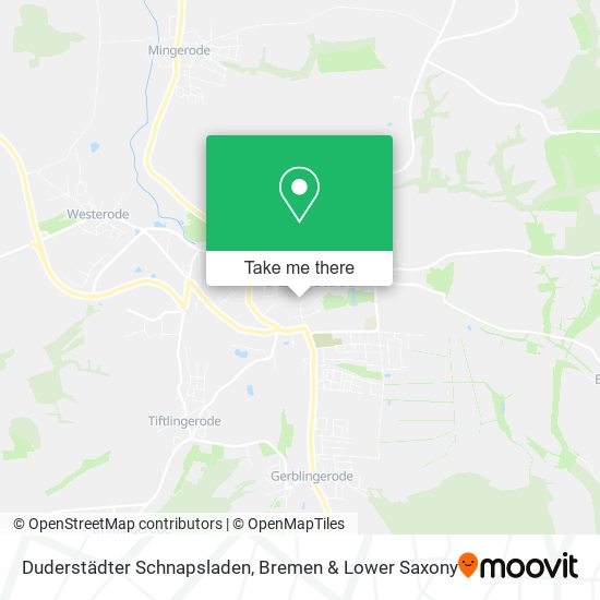 Duderstädter Schnapsladen map