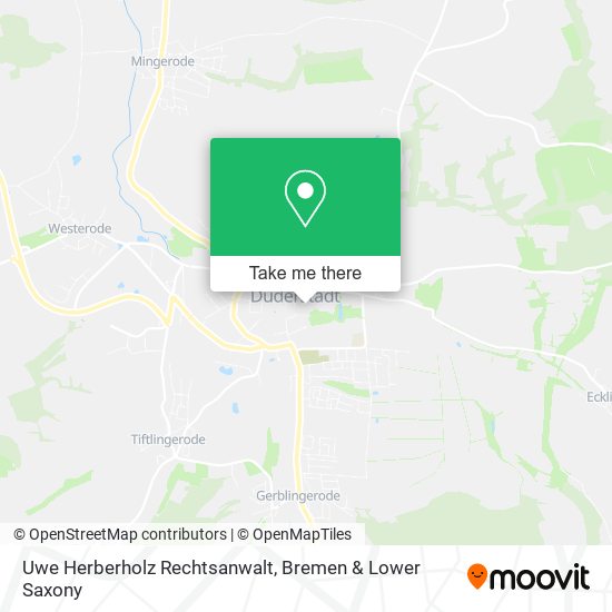 Uwe Herberholz Rechtsanwalt map