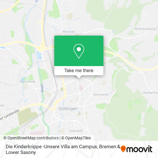 Die Kinderkrippe -Unsere Villa am Campus map