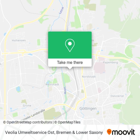 Veolia Umweltservice Ost map