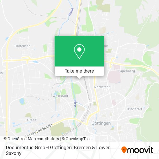 Documentus GmbH Göttingen map
