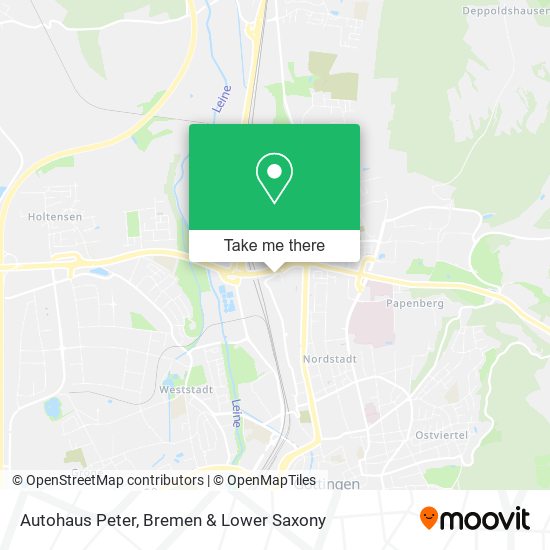 Autohaus Peter map