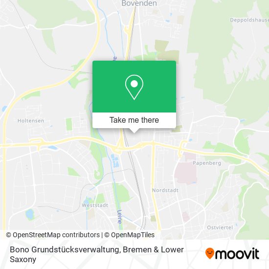 Bono Grundstücksverwaltung map