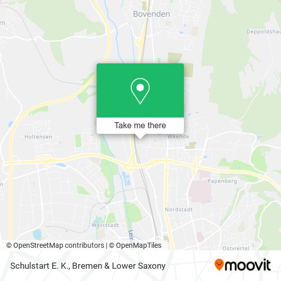 Schulstart E. K. map
