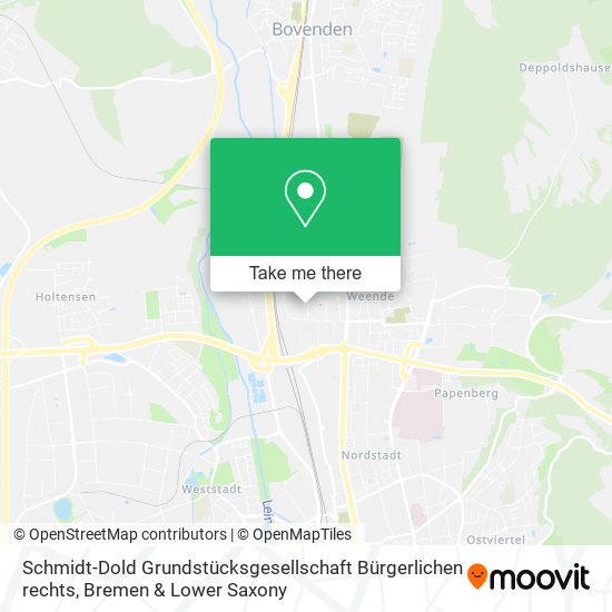 Schmidt-Dold Grundstücksgesellschaft Bürgerlichen rechts map