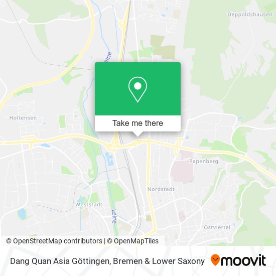 Dang Quan Asia Göttingen map