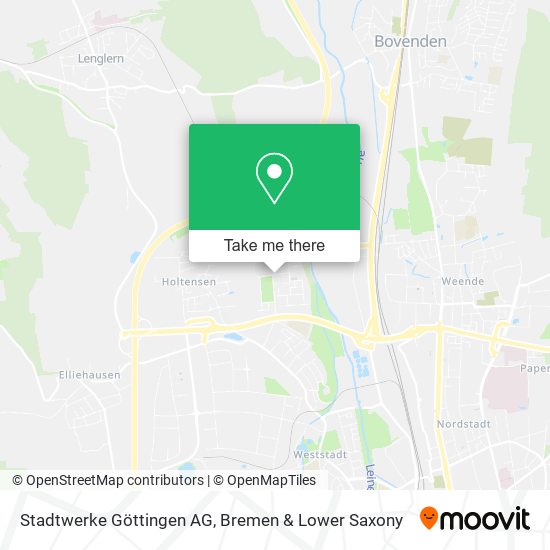 Stadtwerke Göttingen AG map