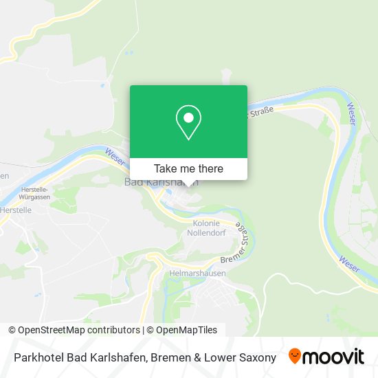 Parkhotel Bad Karlshafen map