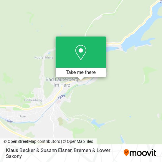 Klaus Becker & Susann Elsner map