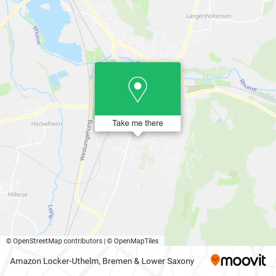 Карта Amazon Locker-Uthelm