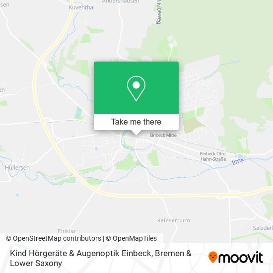 Kind Hörgeräte & Augenoptik Einbeck map