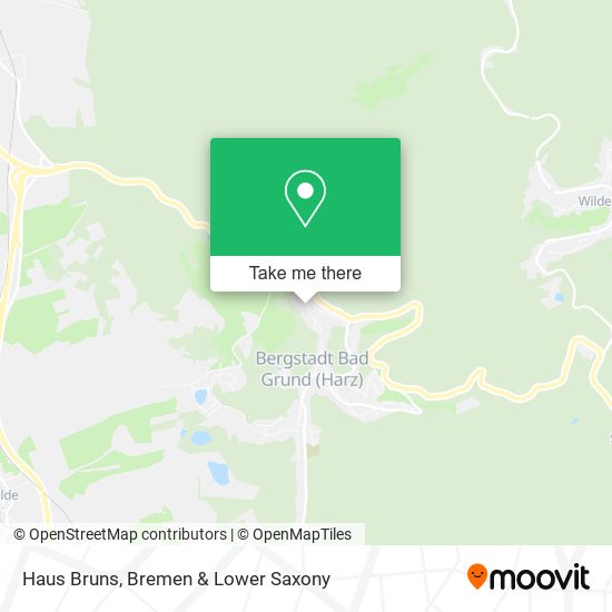 Haus Bruns map