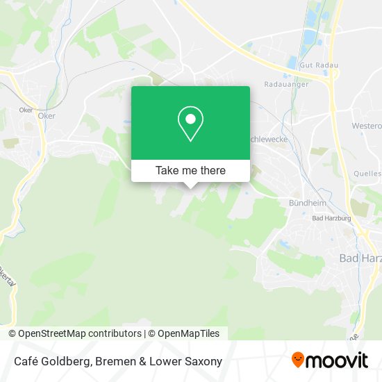 Café Goldberg map