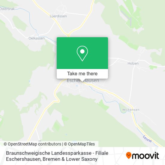 Braunschweigische Landessparkasse - Filiale Eschershausen map