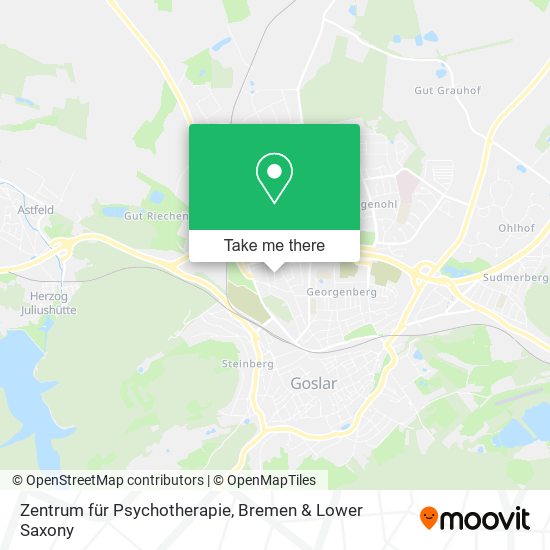 Карта Zentrum für Psychotherapie