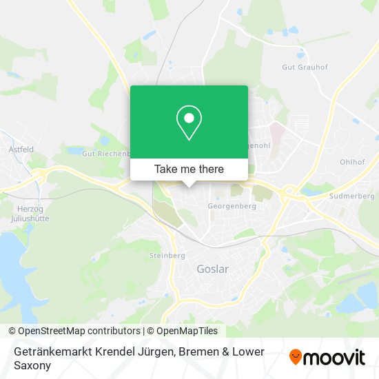 Getränkemarkt Krendel Jürgen map