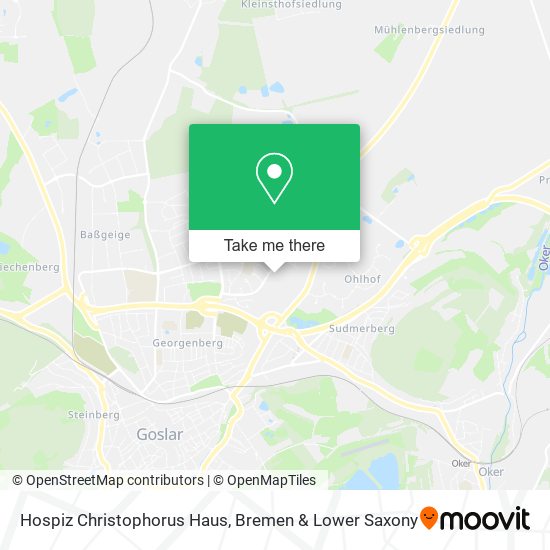 Hospiz Christophorus Haus map
