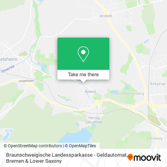 Braunschweigische Landessparkasse - Geldautomat map