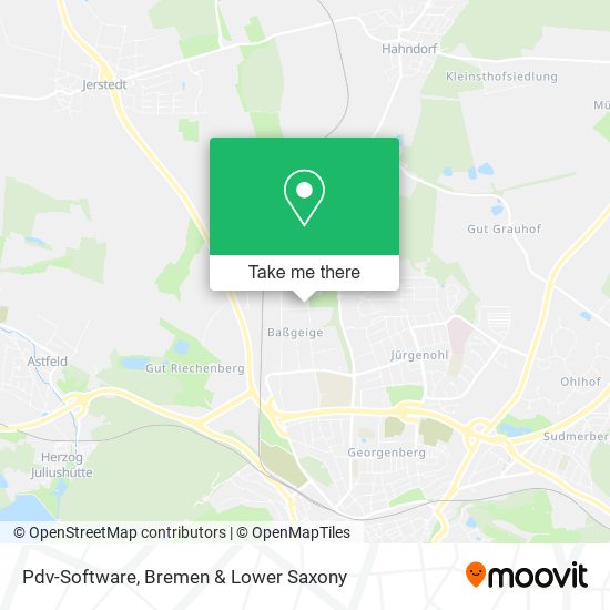 Pdv-Software map