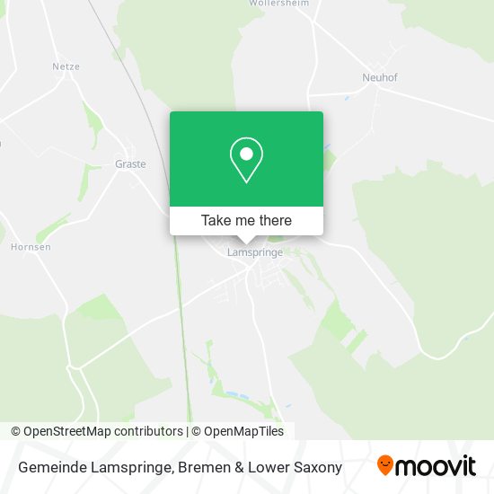 Gemeinde Lamspringe map