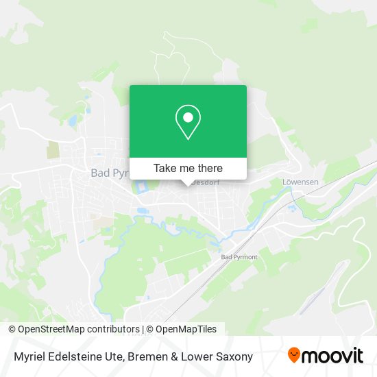Myriel Edelsteine Ute map